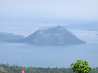 A portion of Taal VOlcano